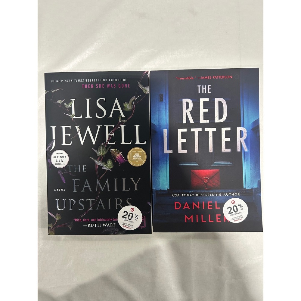Lisa Jewell‎ The Family Upstairs Daniel Miller The Red Letter Paperback Book Lot